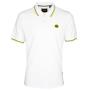 Mens Polo - White. Standard fit, features.